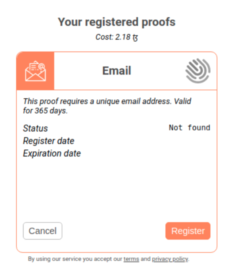 MavID generated proof